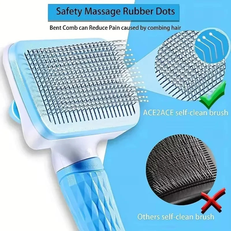 MIVOO FurCare / Cepillo Deslanador para Perros y Gatos